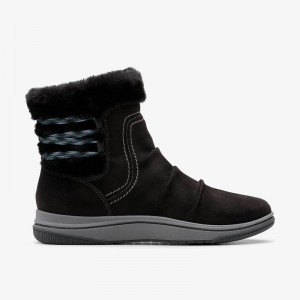 Black Clarks Breeze Cozy | CLKS-85456