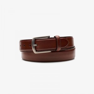 Tan Clarks Dress Belt Burnished | CLKS-84197